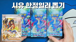 포켓몬카드 중판 시유 한정일러스트 뽑기🔥
