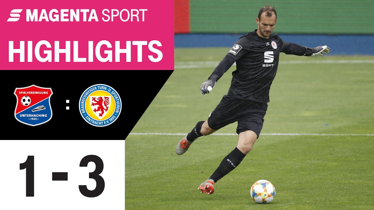 SpVgg Unterhaching - Eintracht Braunschweig | 31. Spieltag, 2019/2020 | MAGENTA SPORT