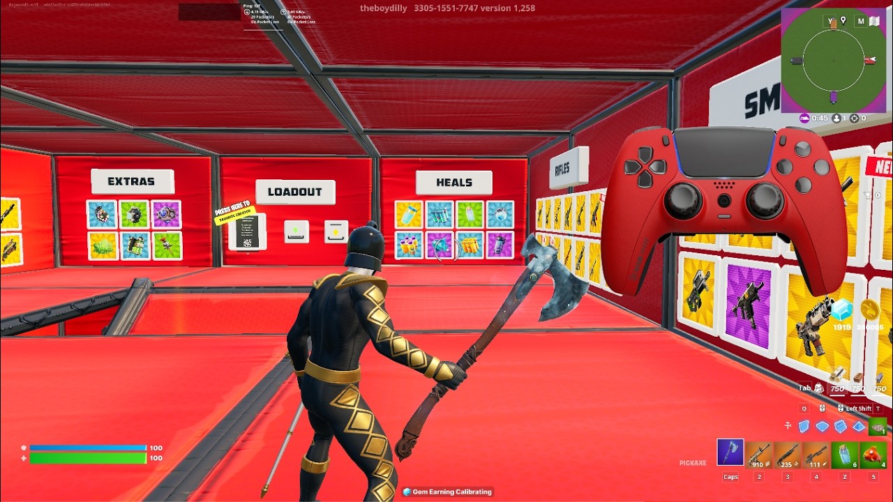 *NEW* BLACK DINO RANGER SKIN Fortnite 3v3v3v3 Go Goated 🐐Zone Wars Gameplay🎮