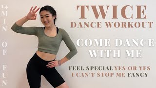 TWICE DANCE WORKOUT | intense cardio, burn calories while having fun! screenshot 2