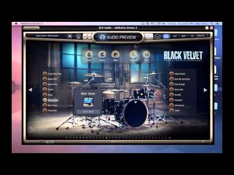 Addictive Drum 2 Black Velvet Preset Samples