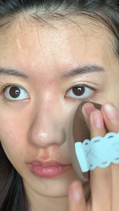 This is the real makeup effect of blemished skin! #Ordinary People Makeup