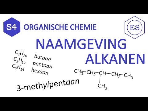 S4 organische chemie - Naamgeving alkanen