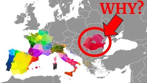Why is Romanian a Romance Language?