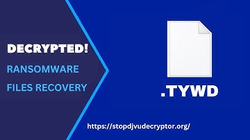 [DECRYPTED] How to Decrypt TYWD Ransomware Files and Remove Virus |  STOP DJVU DECRYPTOR