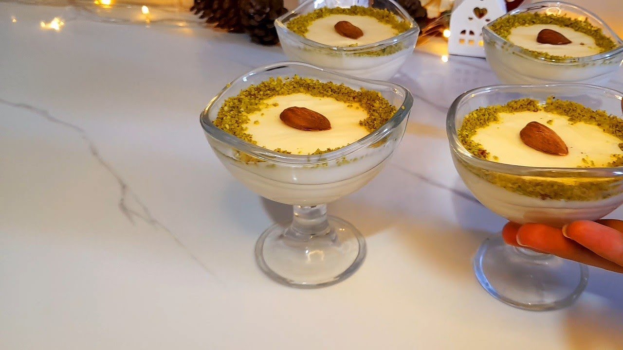 تحلية رمضانية ناجحة 100% المهلبية التركية طعم خياال 