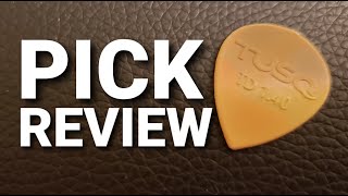 Tusq 1.4mm TD WARM Guitar Pick Review &amp; Demo