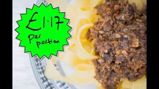 VEGAN BOLOGNESE | SKINT - EPISODE 2
