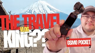 The DJI Osmo Pocket 3 is ALMOST the PERFECT vlogging travel camera!