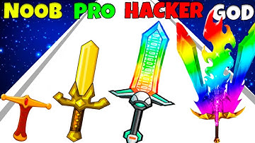 Swords Maker - NOOB vs PRO vs HACKER vs GOD