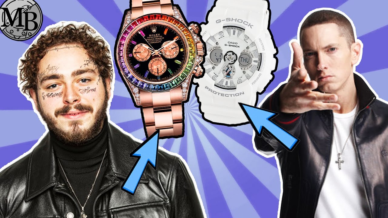⌚Gli OROLOGI dei RAPPER - Episodio 1 (Eminem, Post Malone, Jay-Z,ecc ...