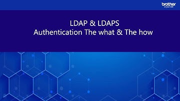 LDAP What and How Authentication
