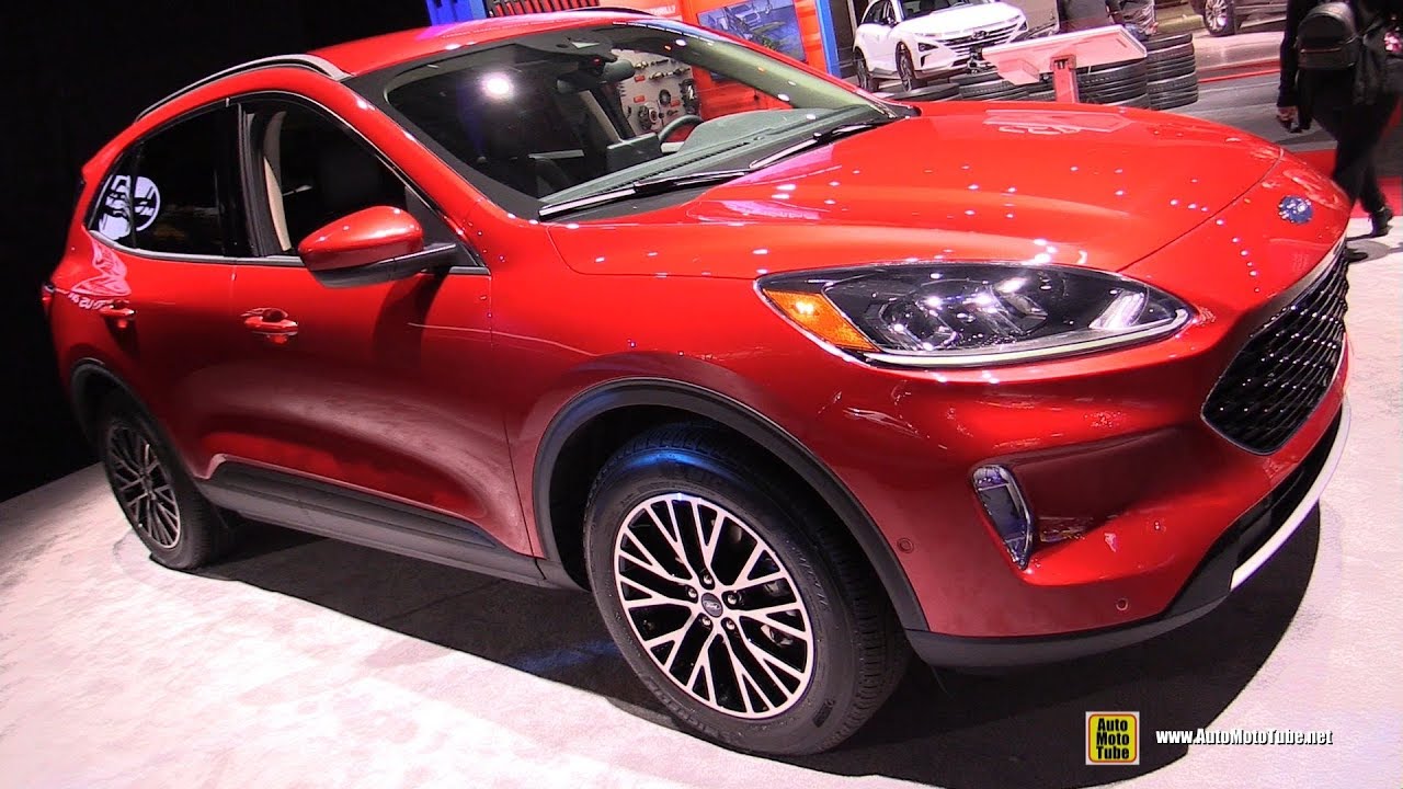 2020 Ford Escape Sel Exterior And Interior Walkaround 2019 Ny Auto Show