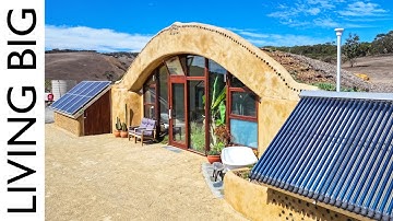Built For the End of the World & Beyond | Inside This Earthship Tiny Home