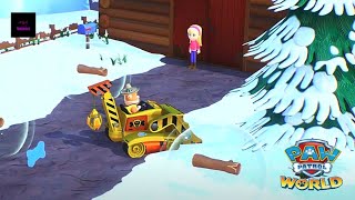 PAW Patrol World - Folge 32 - Die Fellfreunde reparieren den Skilift - gameplay - german