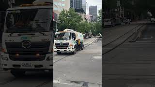 Tram Track Wash Truck @ #Melbourne, #Australia - #shorts