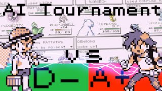 Pokémon Red/Blue AI Tournament - Scientifically Ranking the Pokémon Red Trainers