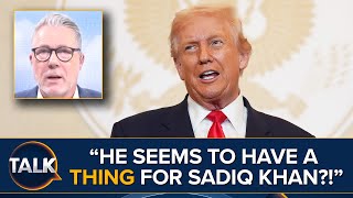 "Living Rent Free In His Head!" | Donald Trump Slams European Leaders And Targets Sadiq Khan