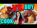 BUYING VS. COOKING: which ACTUALLY SAVES MORE MONEY?! | LIVING IN SYDNEY 2019