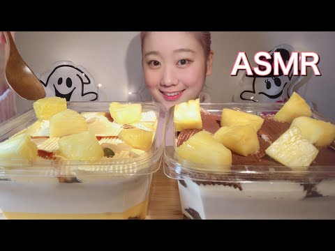 ASMR ティラミス Tiramisu 티라미수【咀嚼音/Mukbang/Eating Sounds】