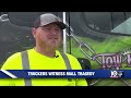Tow Truck Drivers Witness Killeen Mall Incident while paying tribute to man killed in hit and run