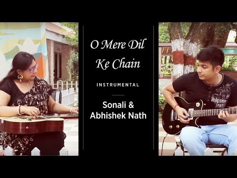 O Mere Dil Ke Chain Instrumental | Sonali Nath & Abhishek Nath