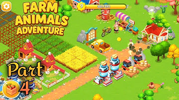 🌾 Farm Animals Adventure Walkthrough Part 4 | Mobile Gameplay (Android/iOS)