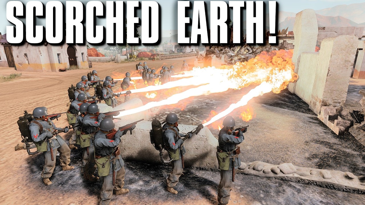 SCORCHED EARTH! - 4v4 - Company of Heroes 3