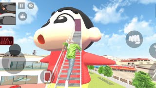 Franklin found giant shinchan with secret door 😱💥 Indian Theft Auto Simulator 🔥 Indian Game  screenshot 4