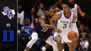 Stephen F. Austin vs. Duke Men's Basketball Highlights (2019-20)