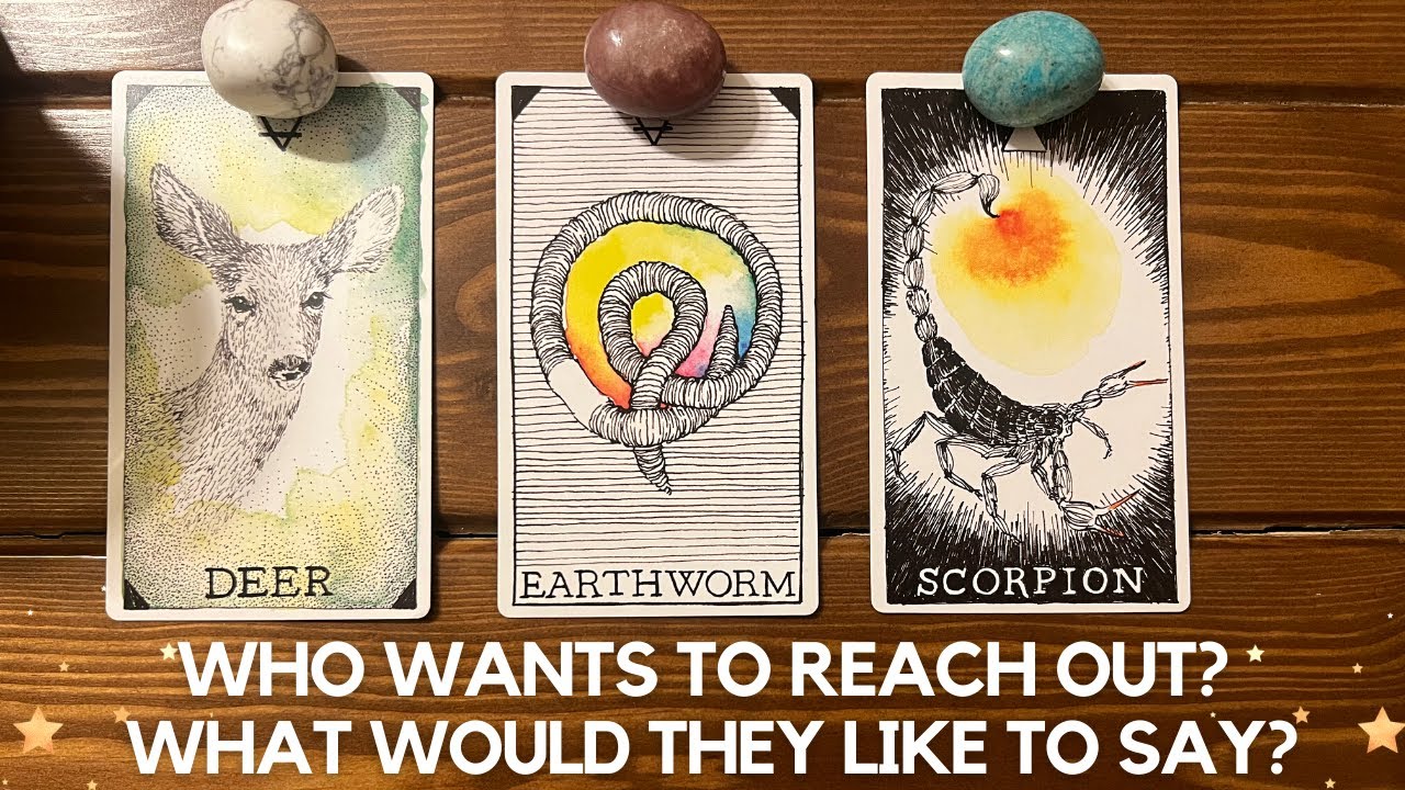 Who wants to reach out and what would they like to say? ✨🗣→ 😍✨ | Pick a card