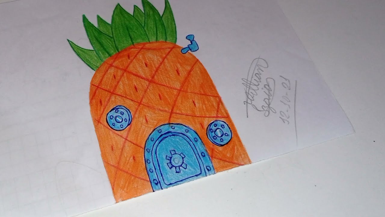 Como Desenhar A Casa Do Bob Esponja Passo A Passo Total 106+ Imagem