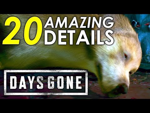 Days Gone 20 Amazing Details (Simply Breathtaking)