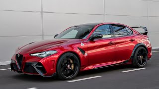 Alfa romeo giulia quadrifoglio (2021) Fastest sedan car! Same level with e class & audi rs5? Review