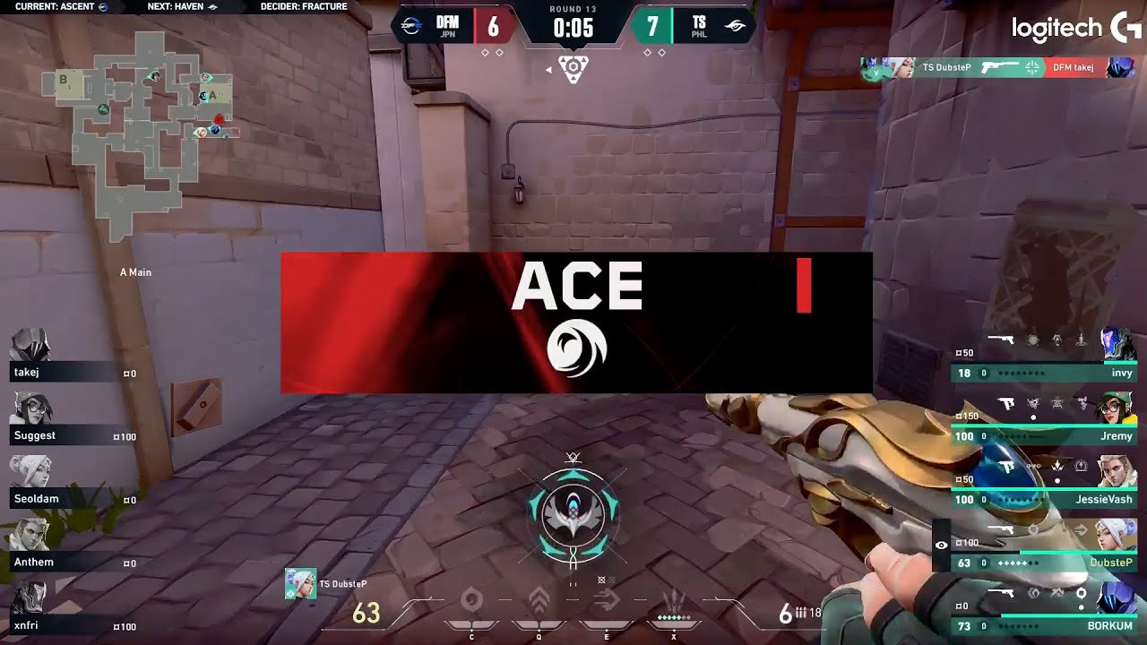 TS DubsteP Pistol ACE vs DFM | VCT Pacific