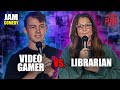 Comedians roast each other on stage in EPIC Comedy Roast Battle