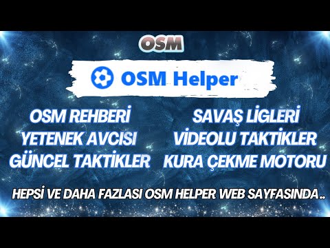 OSM HELPER İLE HER MAÇI KAZAN ! OSM HELPER REHBER İNCELEMESİ !