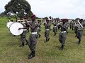 Special Forces Command-SFC service band entertains guests at Kasenyi training school