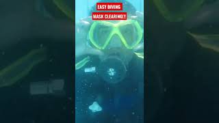 Teknik dasar menyelam  Mask Clearing Scuba Skill