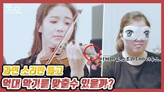 세계최고 바이올린 vs일반악기 구분할 수 있을까? (Feat블라인드 테스트)