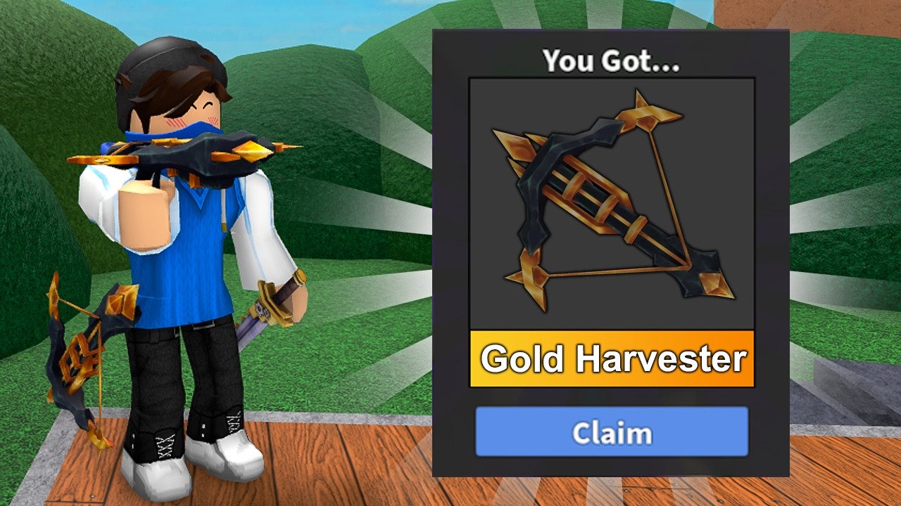 PLAYING MM2 With The RAREST ITEM I OWN - YouTube
