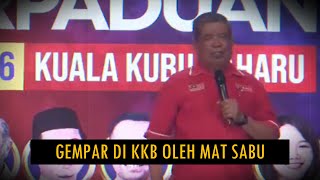 MAT SABU DEDAHKAN APA YANG PMX BUAT DENGAN TANAH 1MDB SUNGAI BESI