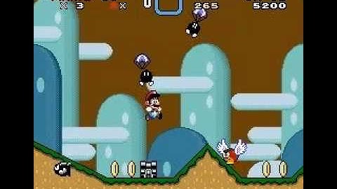 Super Mario World Hack - Sunset Plain 1