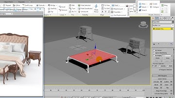 Tutorial on Modeling a furniture in 3dsmax ( Part 4)