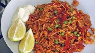 Quick meals - easy paella recipe - paella valenciana