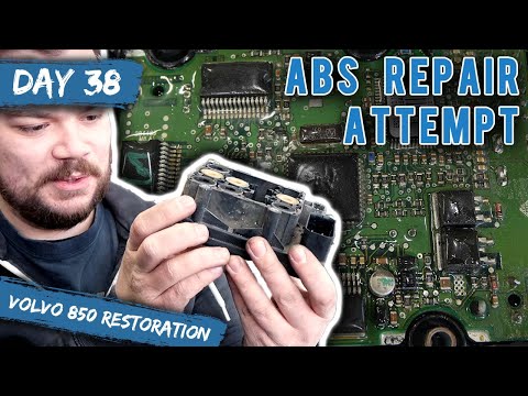 Volvo 850 Restoration – ABS Repair Attempt And Final MOT Prep – Day 38