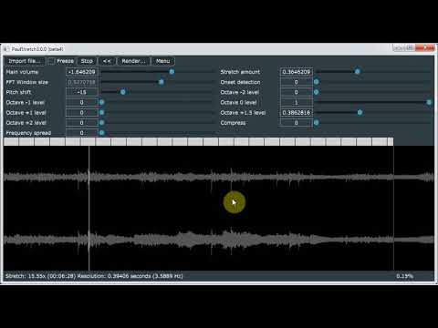 PaulStretch3.0.0 beta3