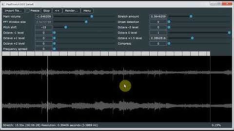 PaulStretch3.0.0 beta3