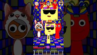 Sprunki OC Agent Twenty Six Numberblocks Vs Laser Challenge In Minecraft #trend