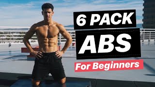 6 PACK ABS For Beginners You Can Do Anywhere |